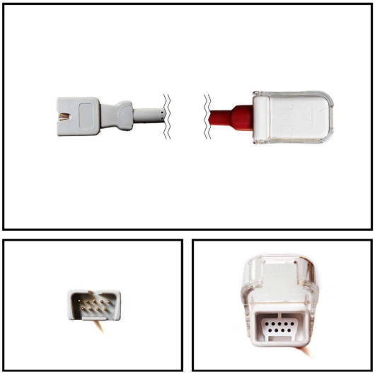 Masimo SET 2021 LNC-4-Ext 4FT/1.2M SpO2 Patient Extension Adapter Cable LNCS 9 Pin to LNCS 9 Pin Connector