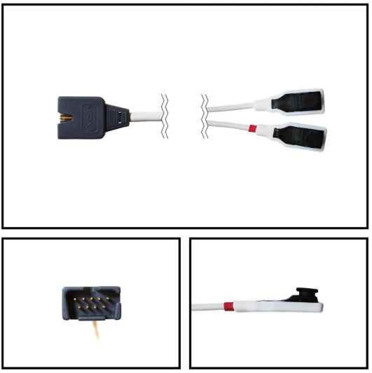 Masimo SET 2258 LNCS YI Multisite Y SpO2 Sensor LNCS 9 Pin Connector 3FT/1M Cable