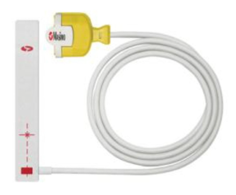 Masimo SET 2521 M-LNCS Trauma Disposable Adult Foam Adhesive Wrap SpO2 Sensors M-LNCS 15 Pin Connector 3FT/1M Cable 20pk