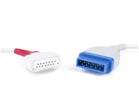 Masimo SET 2533 M-LNC-10-GE 10FT/3M SpO2 Patient Extension Adapter Cable M-LNCS 15 Pin to 11 Pin Connector