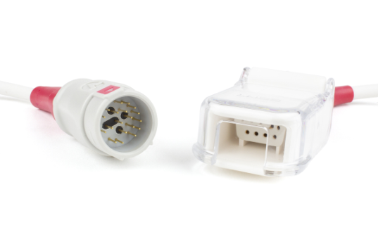 MASIMO 3345 RED 25 LNC-10 SERIES LNCS SERIES 25-PIN SPO2 PATIENT CABLE - 10 FT.