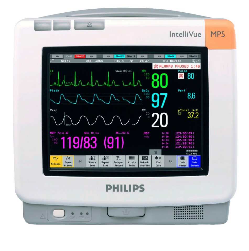 Philips Intellivue MP5 Patient Monitor